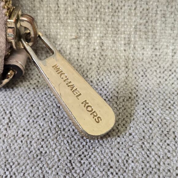 Michael Kors Jet Set Travel Continental Leather Wallet - Soft Pink 8" X 4" - Picture 7 of 16